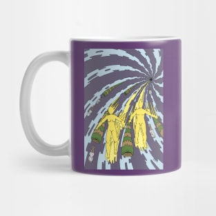 Sliding Through Another Dimension Mug